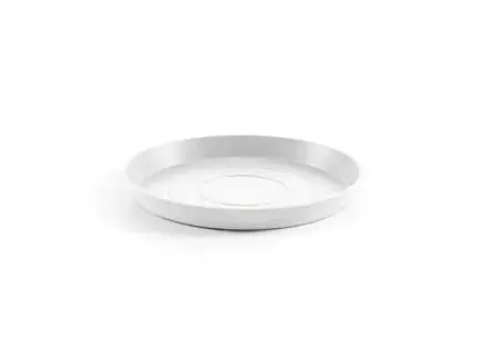 Beste prijs - Ecopots Schotel Round 25 Pure White