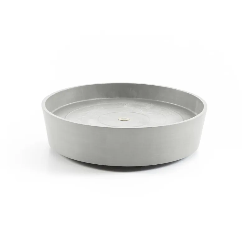 Ecopots Schotel Wheels 50 White Grey - Scherpe prijs