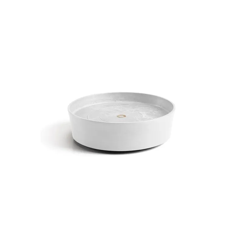 Topproduct | Ecopots Schotel Wheels 30 Pure White