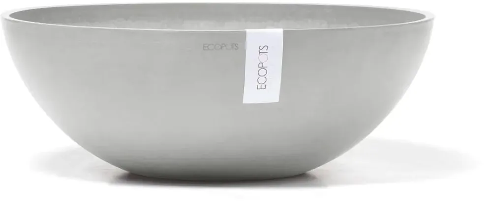 Ecopots Vienna 50 White Grey | Veilig winkelen