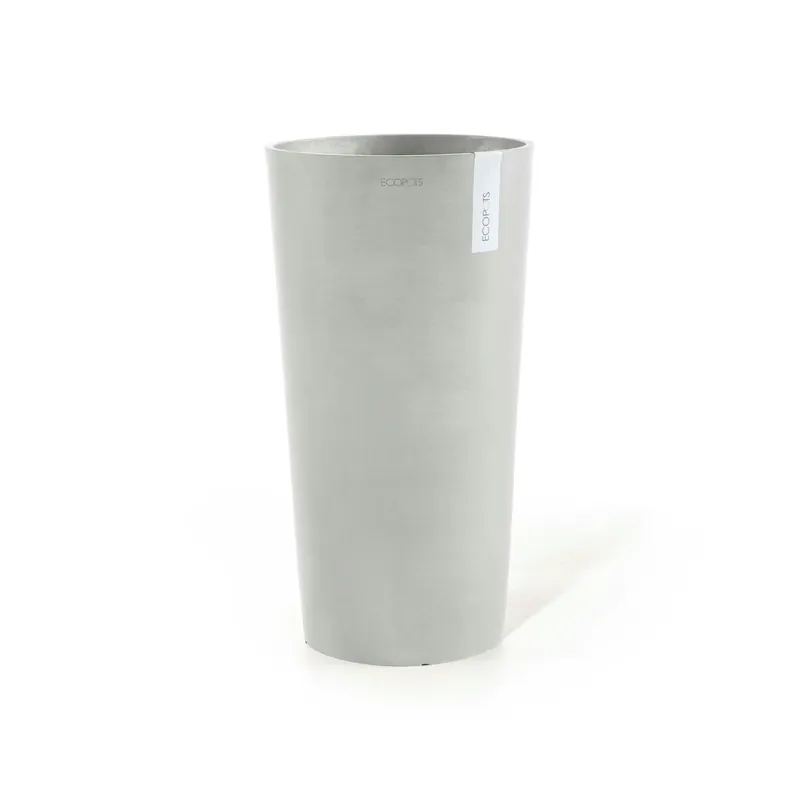 Rechtstreeks uit de fabriek - Ecopots Amsterdam Extra High 90 White Grey