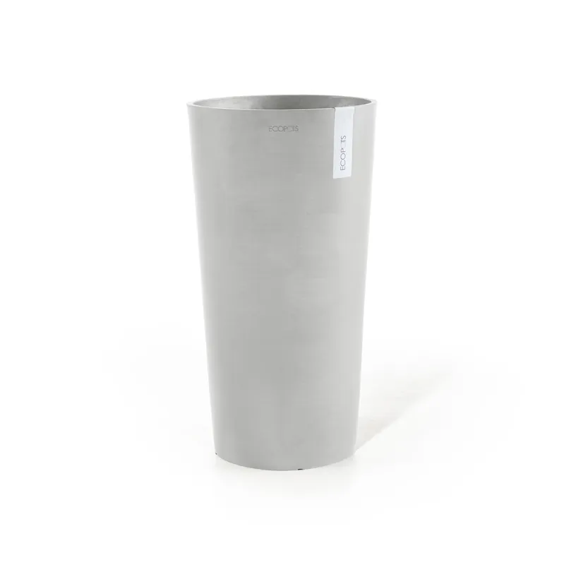 Ecopots Amsterdam High 76 White Grey | Koopje