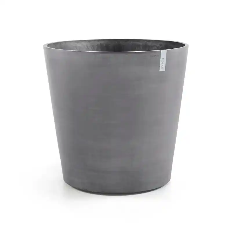 Ecopots Amsterdam Wheels 100 Grey | Gratis retourneren