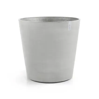 Direct van de fabrikant | Ecopots Amsterdam Wheels 80 White Grey