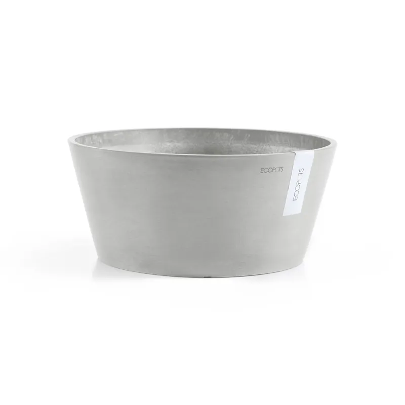 Gratis retourneren | Ecopots Frankfurt 30 White Grey