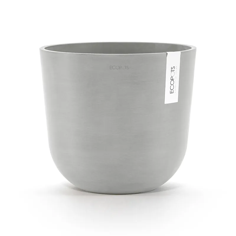 Erg populair - Ecopots Oslo 25 White Grey