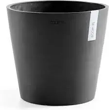 Ecopots Amsterdam 25 Dark Grey - Opruiming