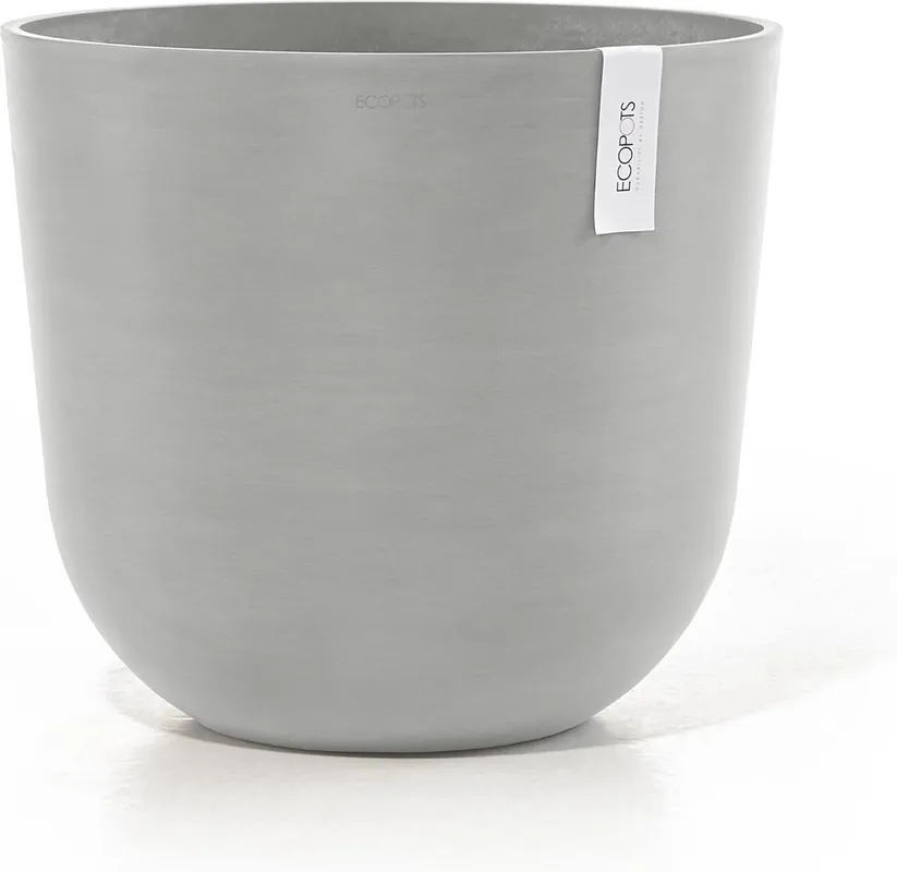 Ecopots Oslo Mini 19 White Grey - Sale