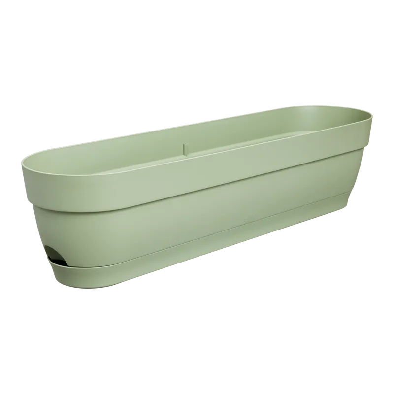 Elho Vibia Campana Balkonbak 70 - Plantenbak - Pistachegroen - Balkon - L 18.2 x W 69 x H 17 cm | Snelle verzending