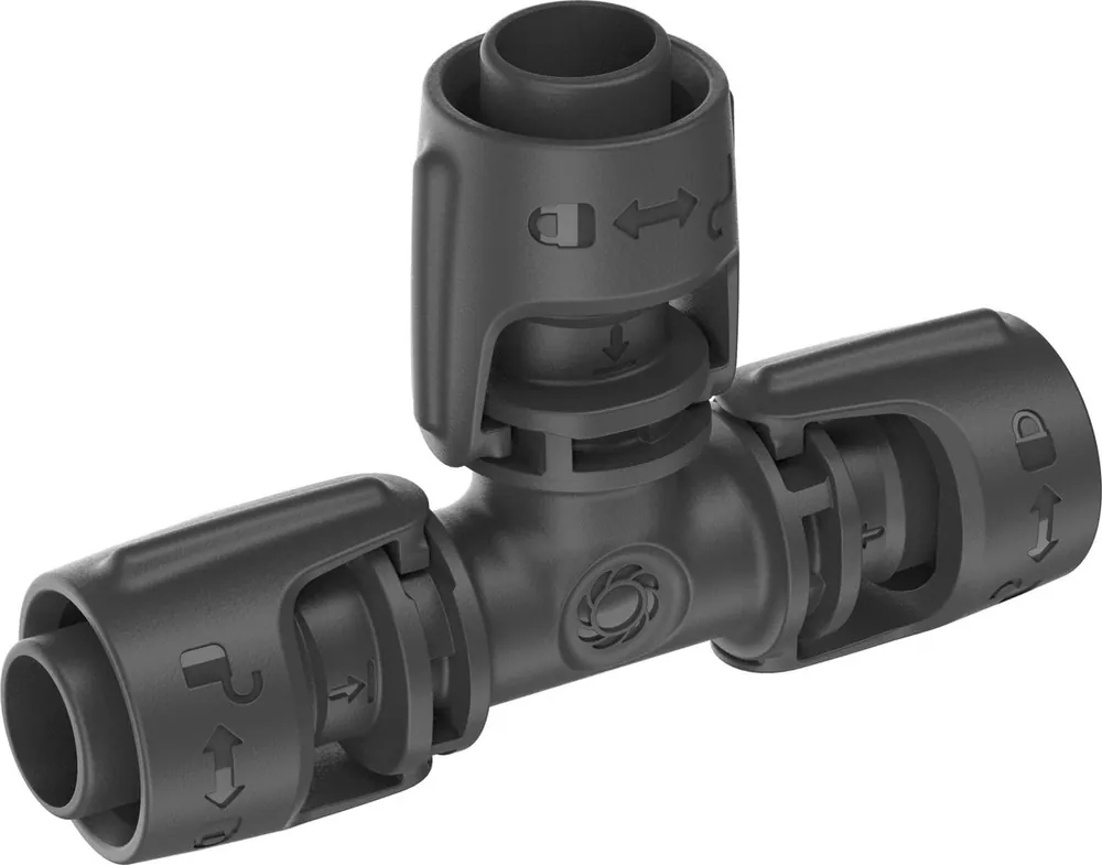 Prijs verlaagd - Gardena Micro-Drip system T-stuk 13 mm 2 stuks