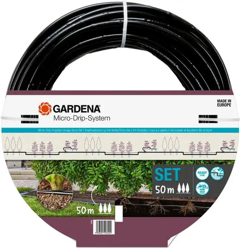 Gardena Micro-Drip system start set heggen en struiken 50m | Verlaagde prijs