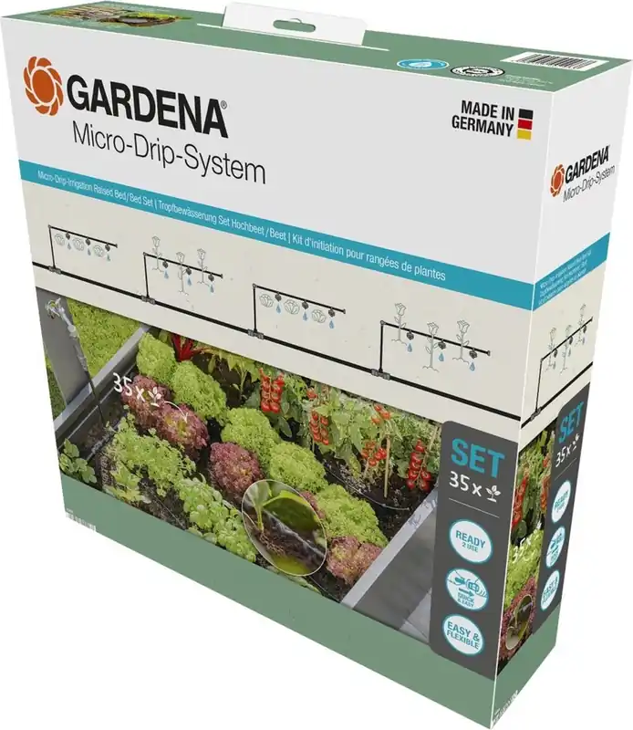 Deal - Gardena Micro-Drip system Start set voor bloembed
