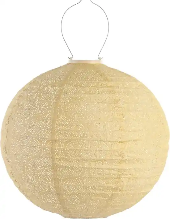 Solarlamp 40 rond tigres geel - Topdeal
