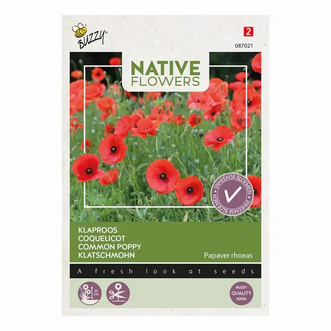 Direct bestellen - Buzzy Inheemse klaproos 0.1g