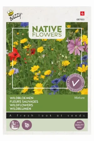 Actie loopt bijna af | Buzzy Inheemse wildbloemmengsel 1g