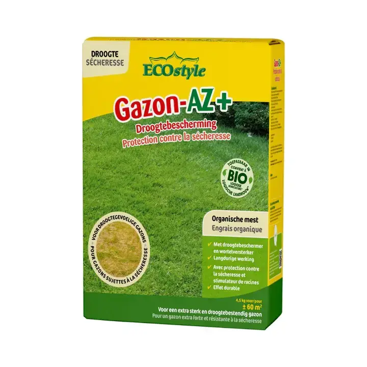 Ecostyle Gazon-az+ droogtebescherming 4.5 kg - Extra voordeel
