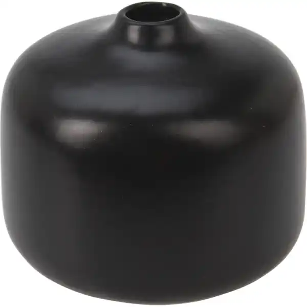 Premium | H&S Vaas 75Mm Zwart Geglazuurd