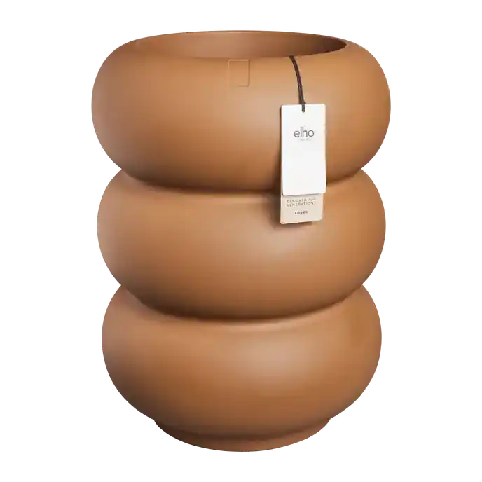 Mis het niet | Elho Amber Roll High 43 - - ø 43 x H 58 cm - Binnen en Buiten - 100% gerecycled
