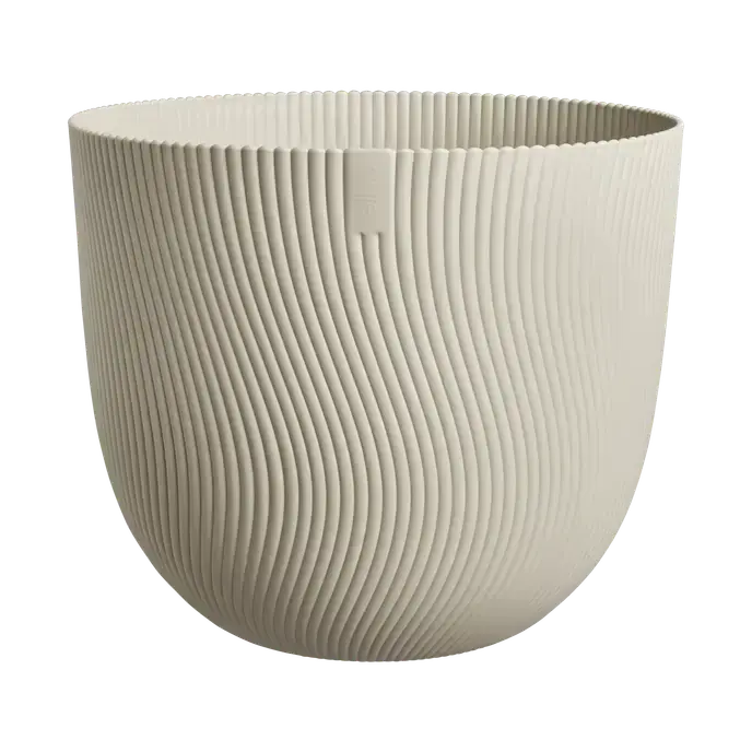 Elho Sereh Rond 30 - - ø 30 x H 25 cm - Binnen en Buiten - 100% gerecycled | Populair bij klanten