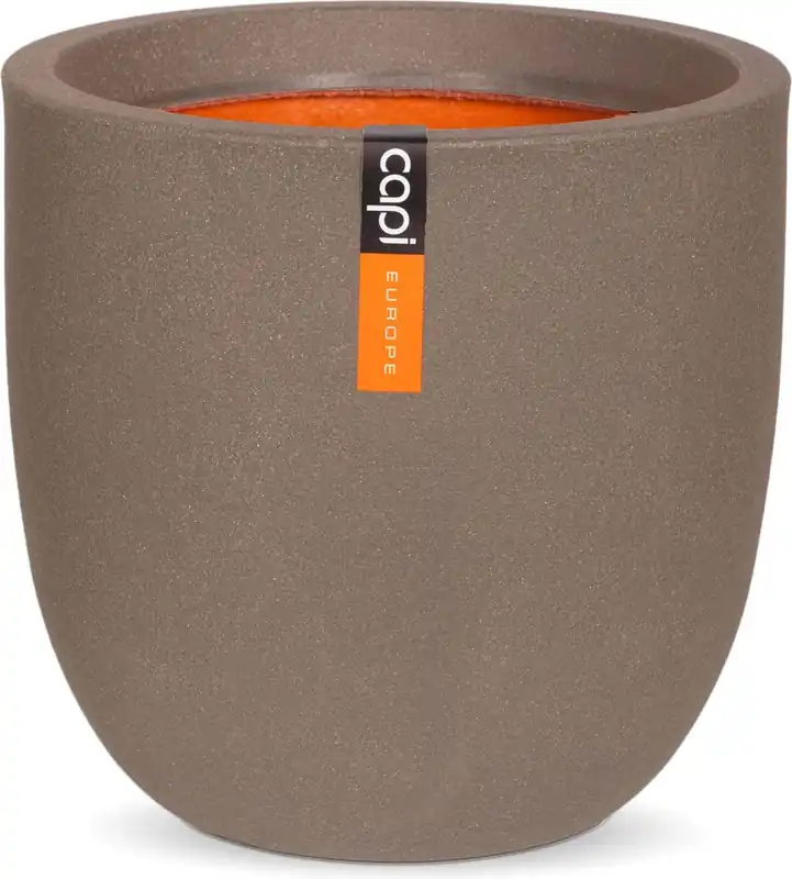 Capi Europe bloemPot bol Smooth NL warm taupe h41xb43 Ø 38 cm - Slechts tijdelijk