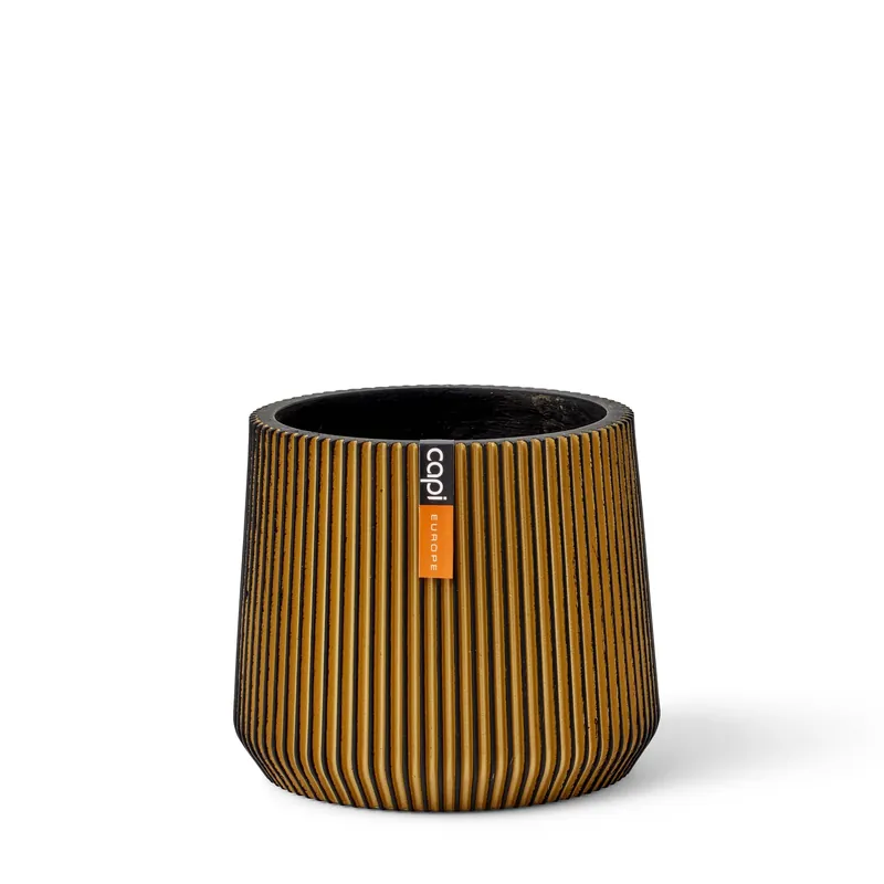 CAPI POT Sandbag Groove 10x9 black gold | Veel voordeel