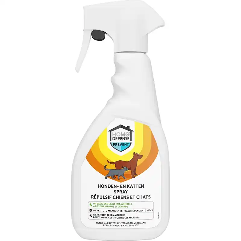 Meest verkocht | HOME DEFENSE® Honden en Katten Afweermiddel Spray 500ml