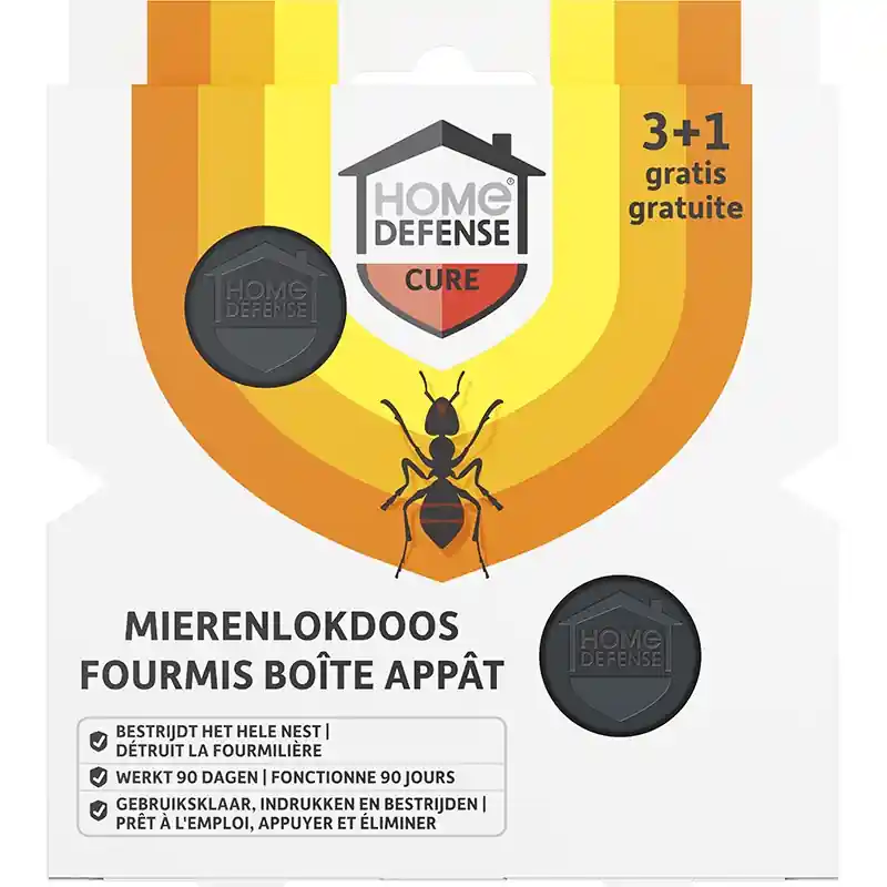 HOME DEFENSE® Mierenlokdoos 4 stuks | Klantfavoriet