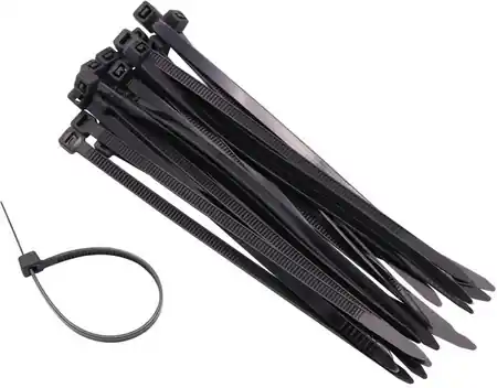 Nieuw | Nature Kabelbinder 15cm antraciet 25st