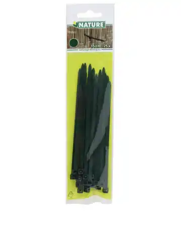 Deal | Nature Kabelbinder 15cm groen 25st