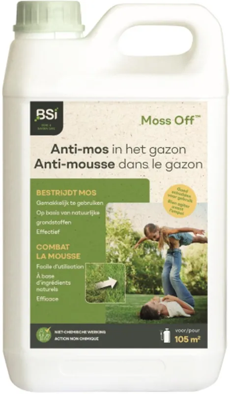 Voeg toe aan winkelwagen | BSI Anti-mos/Moss off gazon 2,5L