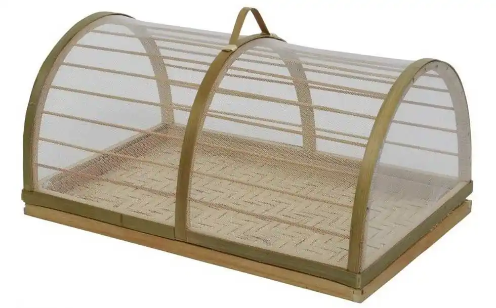 Klantfavoriet - Insectenkap bamboe klein l29b19h12cm ntrl