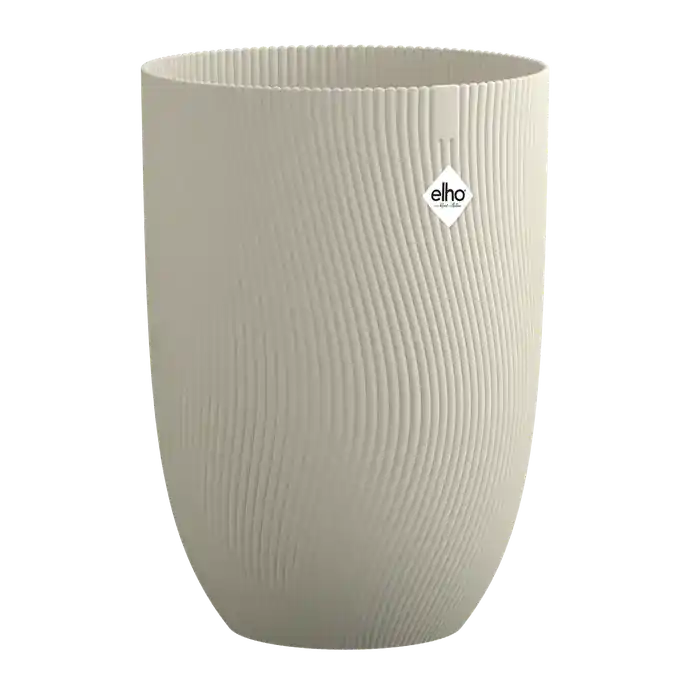 Elho Sereh Hoog 30 - Beige - L 30 x B x H 41 cm - Balkon, Binnen en Buiten - 100% gerecycled | Aanrader