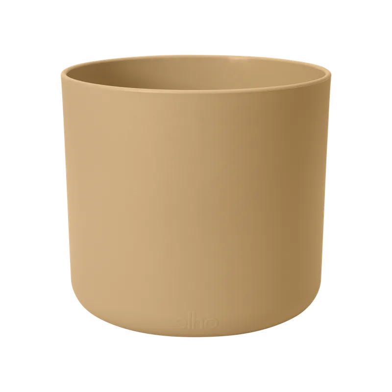 Elho B.for Soft Rond 18 - Beige - L 18 x B x H 17 cm - Binnen - 100% gerecycled - Topprijs