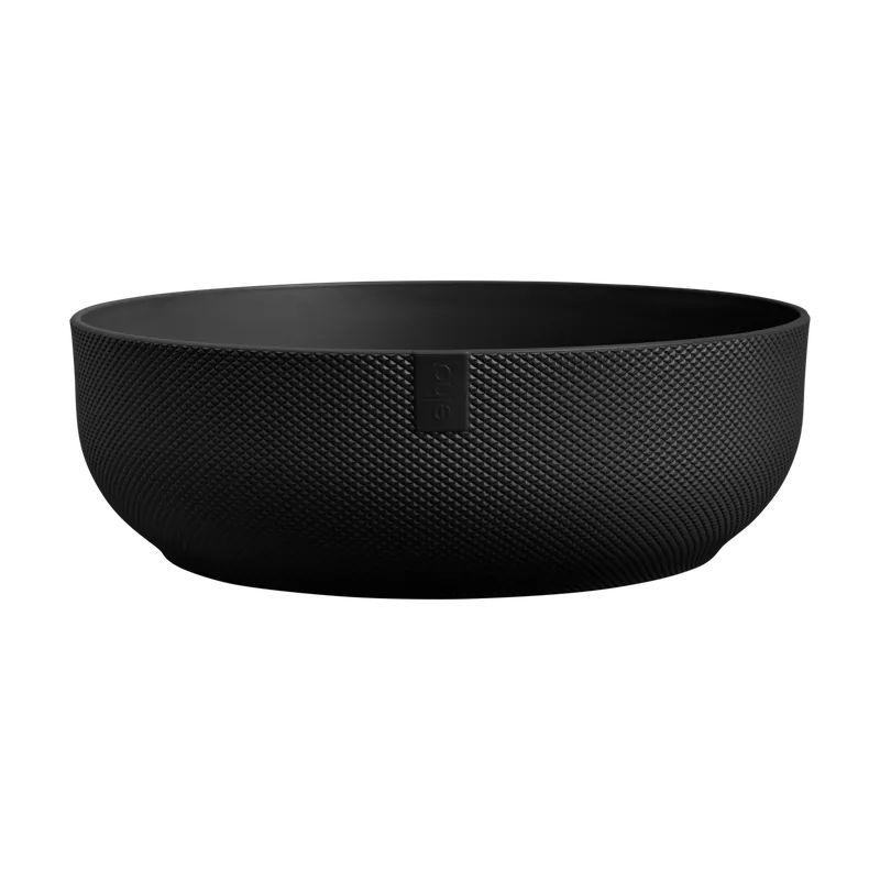 Speciale deal - Elho Jazz Bowl 28 - Zwart - L 28 x B x H 9 cm - Binnen - 100% gerecycled
