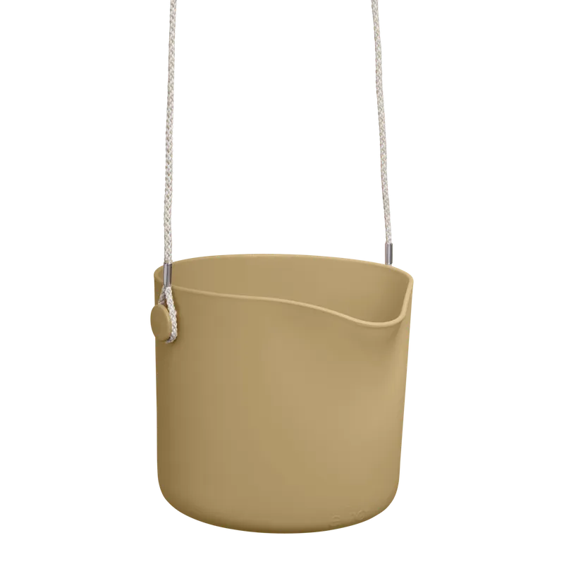 Fabrieksprijs | Elho B.for Swing 18 - Beige - L 21 x B x H 17 cm - Binnen - 100% gerecycled