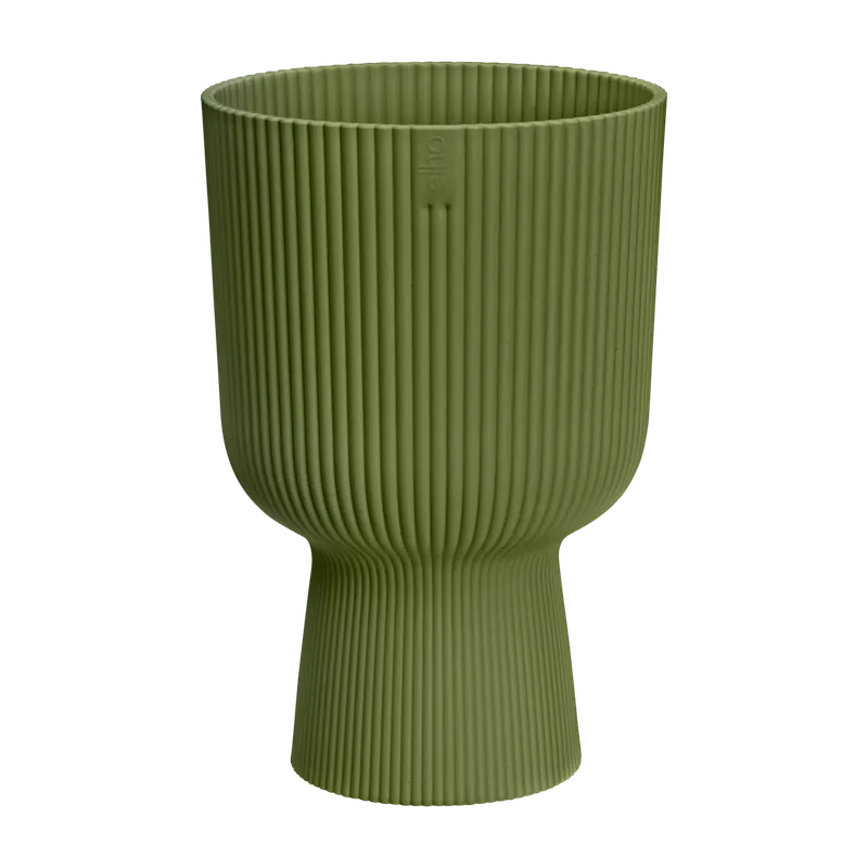 Elho Vibes Fold Coupe 14 - Groen - L 14 x B x H 21 cm - Binnen - 100% gerecycled | Bestel vandaag