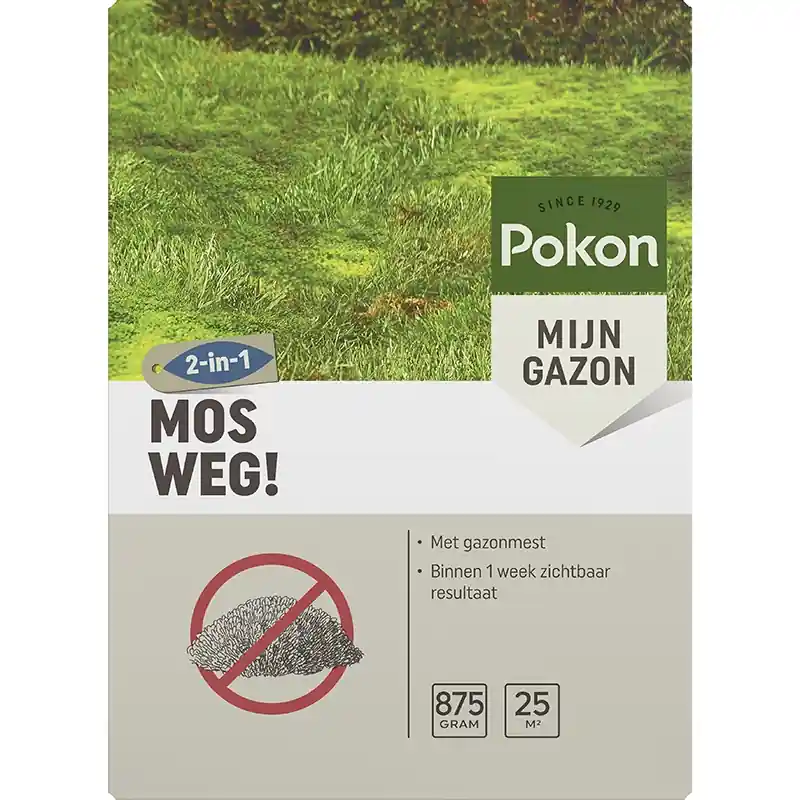 Hoog gewaardeerd - Pokon Mos Weg 875gr voor 25m2