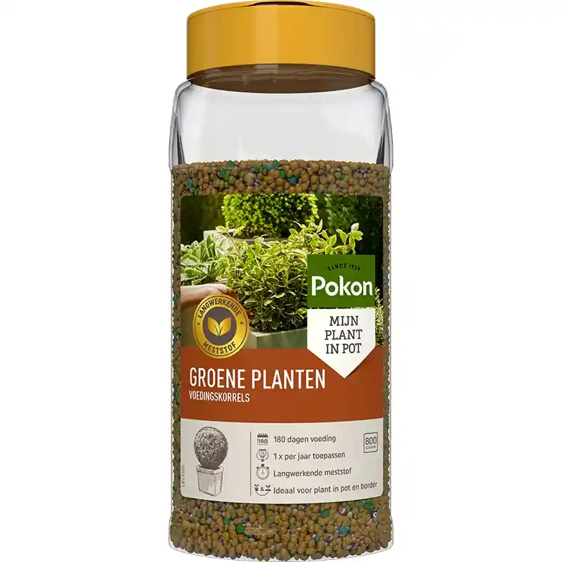 Pokon Groene Planten Voedingskorrels 800gr | Meest verkocht