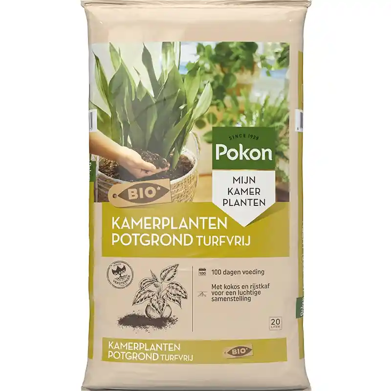 Pokon Bio Turfvrije Kamerplanten Potgrond 20L | Deal