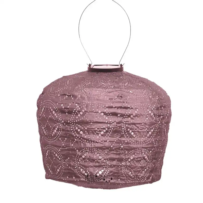 Solarlampion ar d30h28cm mandela bruin - Voeg toe aan winkelwagen