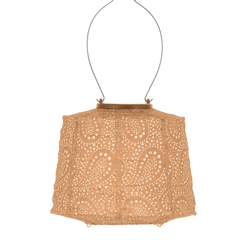 Aanrader | Solarlampion ls d20cm paisley apricot
