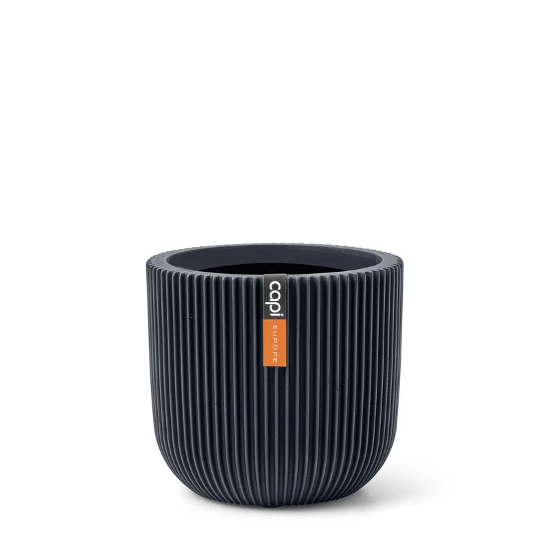 CAPI POT Planter ball Groove 24x21 graphite grey | Bespaar nu