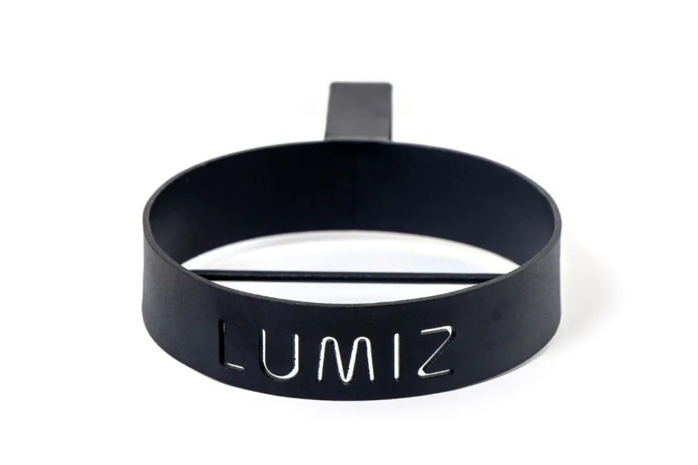 Scherpe prijs | Muurring metaal d12 cm zwart