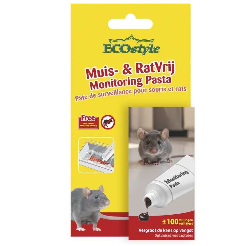 Ecostyle Mouse & RatFree Monitoring Paste | Klaar voor verzending