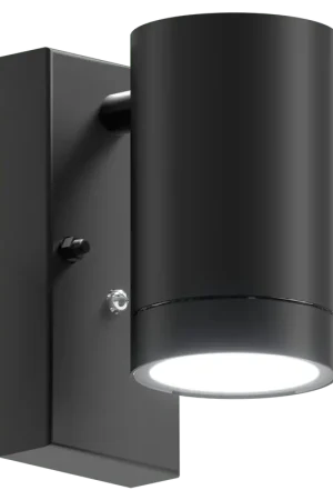Actieprijs | CALEX Alba Outdoor Downlight Day and Night Sensor GU10 220-240V Zwart