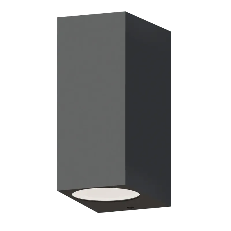 CALEX Bergamo Outdoor Up and Downlight 2xGU10 220-240V Grijs - Nu kopen