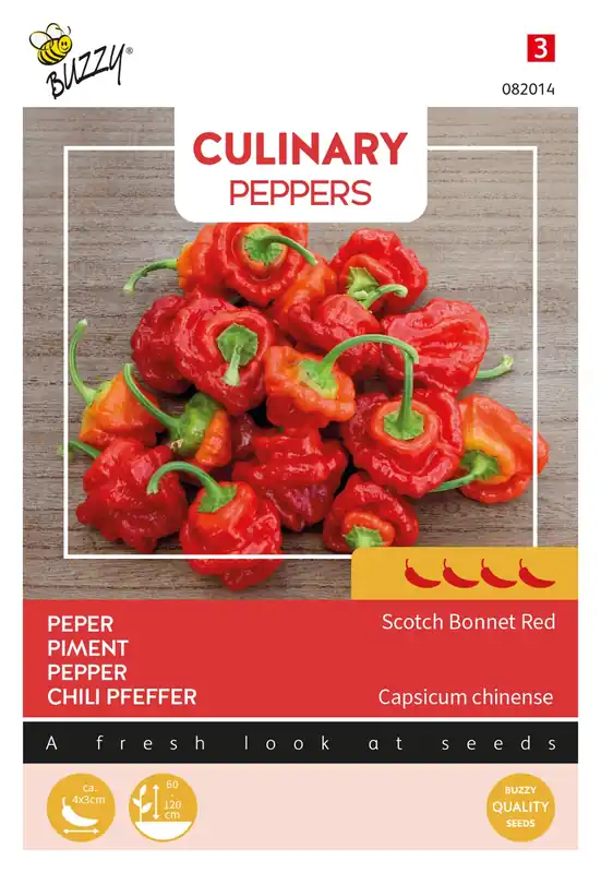 Voordeelprijs | Buzzy Zaden culinary peppers scotch bonnet