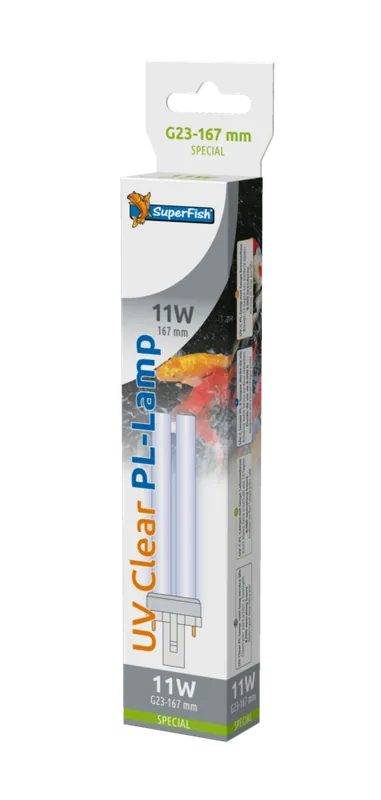 Fabrieksprijs - Superfish Uv pl lamp 11w g23-167mm sp