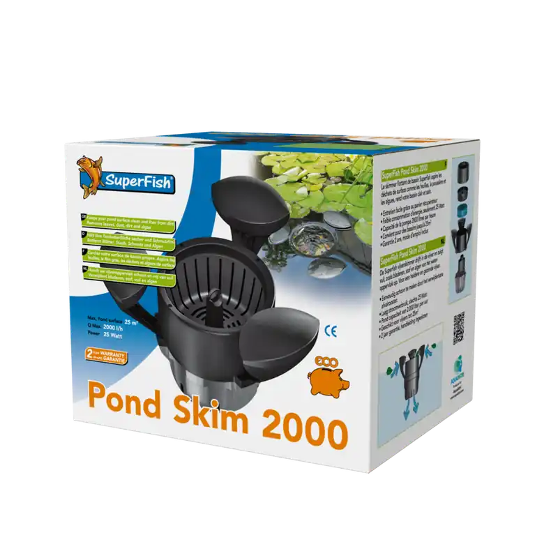 Superfish Pond skim 2000 | Mis het niet