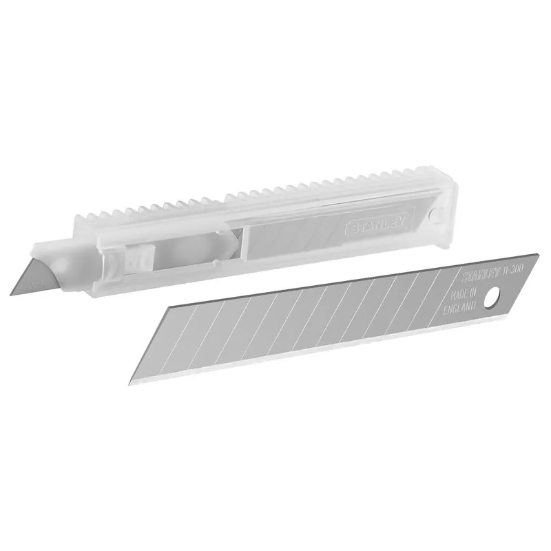 STANLEY Afbreekmesjes 9mm 10 stuks/disp | Wees er snel bij